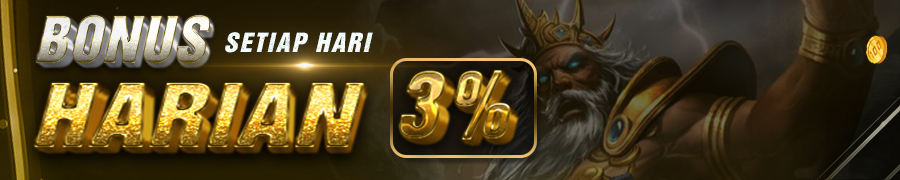 BONUS DEPOSIT HARIAN 3%